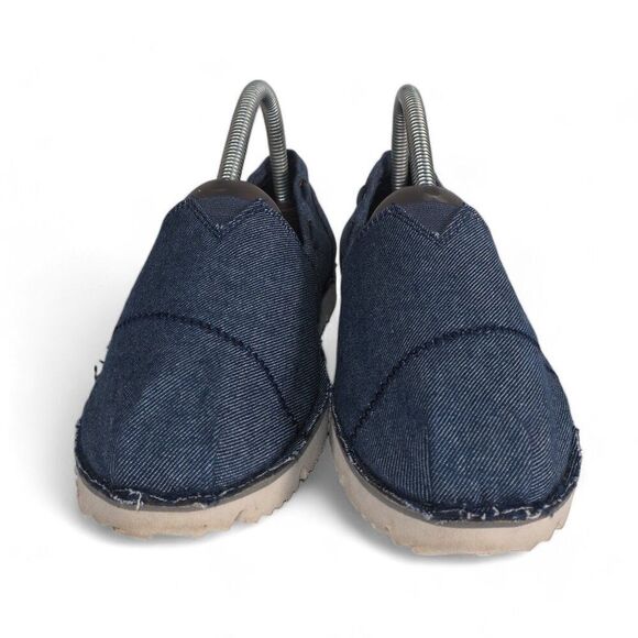 BOBS by Skechers Chill Flex New Groove Blue Denim 34315 Women's 8 - Picture 3 of 11